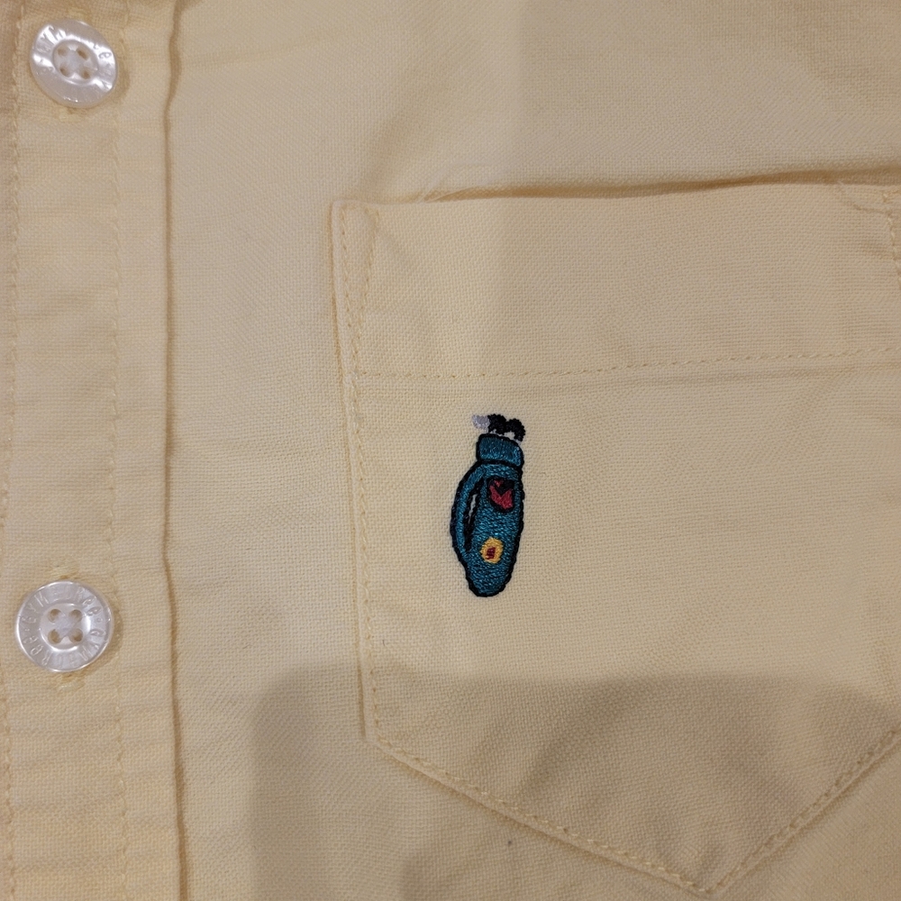 Kids golf button up